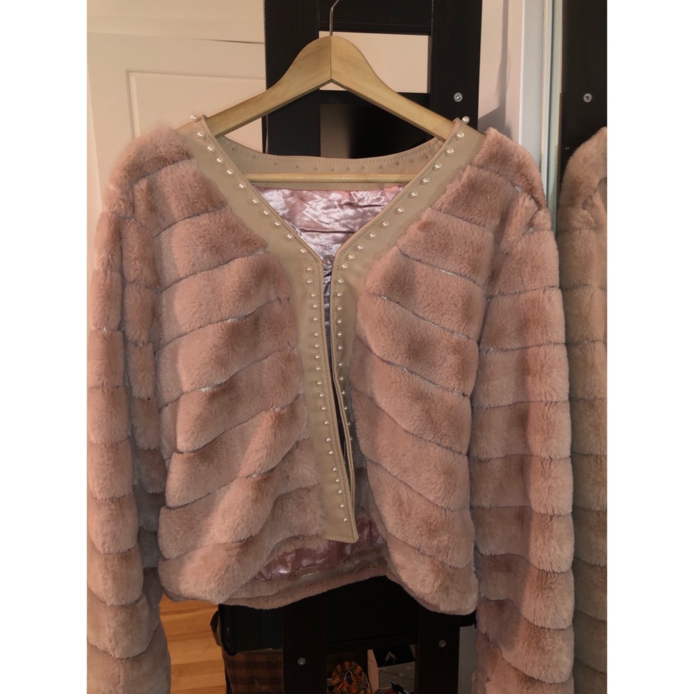 Faux fur vest